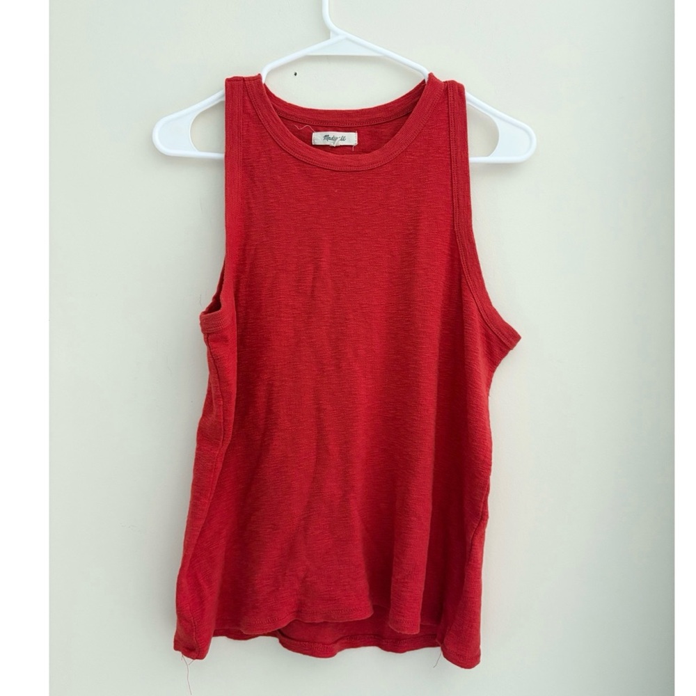 Madewell Rust Red Top